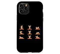 Cute Chihuahua Yoga Poses Dog Mom Dad Zen Case for iPhone 11 Pro