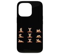 Cute Chihuahua Yoga Poses Dog Mom Dad Zen Case for iPhone 13 Pro
