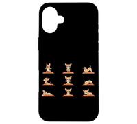 Cute Chihuahua Yoga Poses Dog Mom Dad Zen Case for iPhone 16 Plus