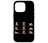 Cute Chihuahua Yoga Poses Dog Mom Dad Zen Case for iPhone 16 Pro