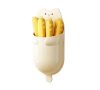 Cute Chip Clips, Bread Snack Sealing Gadgets 8 Pack Spring Lock Bag Clips, Sturdy Kitchen Acrylic Food Storage Tongs with Desig