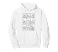 Cute Chow Chow Dog Baking Pastry Chef Pullover Hoodie