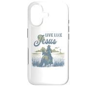 Cute Christian Cowgirl Live Like Jesus Western Faith Boho Case for iPhone 17