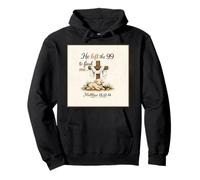 Cute Christian Cross Stitch Matthew 18:12-14 Religious Faith Pullover Hoodie