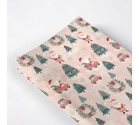 Cute Christmas Car Trees Snowflakes Winter Holiday Pattern Baby Changing Pad Cover, Unisex Christmas Nursery Diaper Changing Table Pad Mat Sheet for Boys Girls-16x32