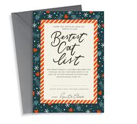 Cute Christmas Card - For The Bestest Cat - Santa Claws