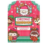 Cute Christmas Coloring Book: Fun and Easy Holiday Coloring Pages for Kids