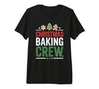 Cute Christmas Cookie Baking Cooking Cook Chef Mom Dad Premium T-Shirt