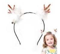 Cute Christmas Headbands, Christmas Antler Headband, LED Christmas Headband, Luminous Antler Hair Bands | Christmas Deer Antler Headband