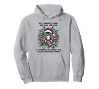 Cute Christmas Italian Christmas Donkey Dominick The Donkey Pullover Hoodie