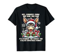 Cute Christmas Italian Christmas Donkey Dominick The Donkey T-Shirt