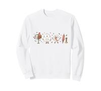 Cute Christmas Letter To Santa Mailbox Envelope Stamp Xmas Sweatshirt