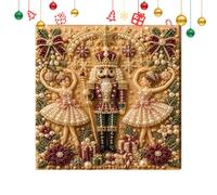 Cute Christmas Nutcracker 3D Adult Bead Painting Kit