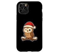 Cute Christmas Owl on Branch Case for iPhone 11 Pro