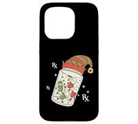 Cute Christmas Pill Bottle Pharmacist XMAS Holidays Case for iPhone 15 Pro