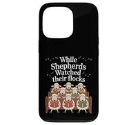 Cute Christmas Sheep Singing Carols In Church For Kids Case for iPhone 13 Pro