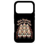 Cute Christmas Sheep Singing Carols In Church For Kids Case for iPhone 17 Pro
