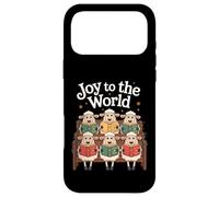 Cute Christmas Sheep Singing Carols In Church For Kids Case for iPhone 17 Pro Max