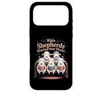 Cute Christmas Sheep Singing Carols In Church For Kids Case for iPhone 17 Pro Max