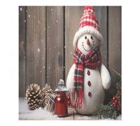 Cute Christmas Snowman Dishwasher Magnet Cover Waterproof Magnectic Sticker Refrigerator Magnet Decor Home Cabinet Decals Appliances Stickers for Home Decor Kitchen Decoration 23"x26"