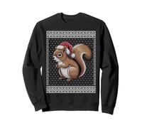Cute Christmas squirrel ugly sweater Sweatshirt