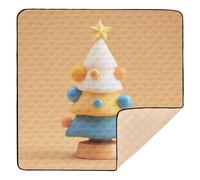 Cute_Christmas_Tree_Disney_Style_1_2 Soft Foam Baby Activity Play Mat for Indoor Outdoor Washable Tummy Time & Crawling Mat for Baby Toddler Infant, 50'' x 50''