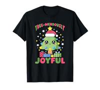 Cute Christmas Tree Joyful Holiday Celebration T-Shirt