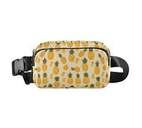 Cute Christmas Tree Red Truck Waterproof Fanny Pack Waist Bag with Adjustable Strap for Travel Gym Work, Colourful Small Liberty Blooming, One Size