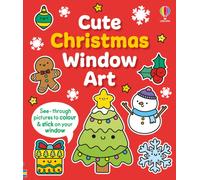 Cute Christmas Window Art