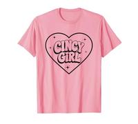 Cute Cincinnati Girls Heart State Pride T-Shirt