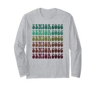 Cute Class of 2026 Seniors 12 Years Later Final Level Long Sleeve T-Shirt