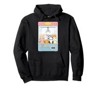 Cute Claw Machine Arcade Prize Game Kawaii Animals Pullover Hoodie