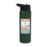 Cute Claw Machine Arcade Prize Game Kawaii Animals Stainless Steel Insulated Water Bottle