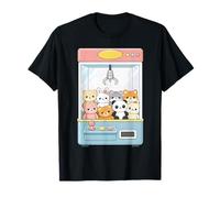 Cute Claw Machine Arcade Prize Game Kawaii Animals T-Shirt