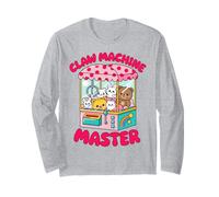 Cute Claw Machine Master Prize Grabber Long Sleeve T-Shirt