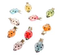 Cute Clips for Hair - Funny Ladybird Clamp - Decorative Luminous Hair Clips for Women Girls Kids Clothes Backpack Charm Party School Outdoor Date