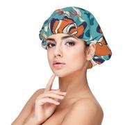 Cute Clown Fish,Adult's Satin Sleeping Cap - Women's Elastic Sleep Bonnet, Adjustable Overnight Hair Cover