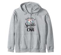 Cute CNA Certified Nursing Assistant Appreciation Zip Hoodie