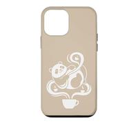 Cute Coffee Panda Cozy Café Graphic Design Case for iPhone 12 mini