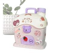 Cute Coin Bank | House Coin Saving Jar with Key | Storage Money Boxes for Room Decor, Saving Pot for Boys Girls, Table Decoration