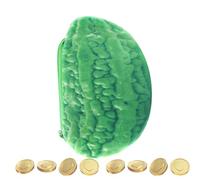 Cute Coin Pouch | Funny Fruit Vegetable Pencil Case Coin Wallet | Soft Plush Vegetable Toy Money Purse for Daily Outgoing Vacation Shopping Dating