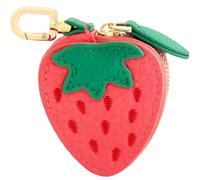 Cute Coin Purse Keychain Mini Bag Charm for Women Teens Fruit Purse Backpack Charms Leather Ring Keychain Holder Coin Pouch, Aa-strawberry, Cute