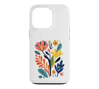 Cute Colorful Blooming Flowers Wildflower Botanical Lovers Case for iPhone 13 Pro