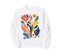 Cute Colorful Blooming Flowers Wildflower Botanical Lovers Sweatshirt