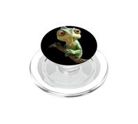 Cute Colorful Chameleon Lizard Animal Lover Art PopSockets PopGrip for MagSafe