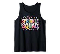 Cute Colorful Fun Sprinkle Lover Squad Tank Top