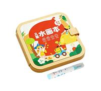 Cute Coloring Book, Educational Drawing Activities, Water Art Book with Fun Designs, Creative Learning for Children Girls and Students, Perfect for Class, Travel, Halloween, Easter and Christmas