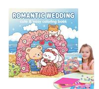 Cute Coloring Book | Graphic & Coloring Book For | Cute Illustrations About Marriage and Love - Anti-Stress Playful Activity For, Teens, Boys and Girls