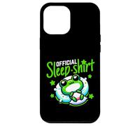 Cute Comfy Frog Lover Official Sleep Bedtime Pajamas Gift Case for iPhone 12 Pro Max