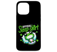 Cute Comfy Frog Lover Official Sleep Bedtime Pajamas Gift Case for iPhone 13 Pro Max
